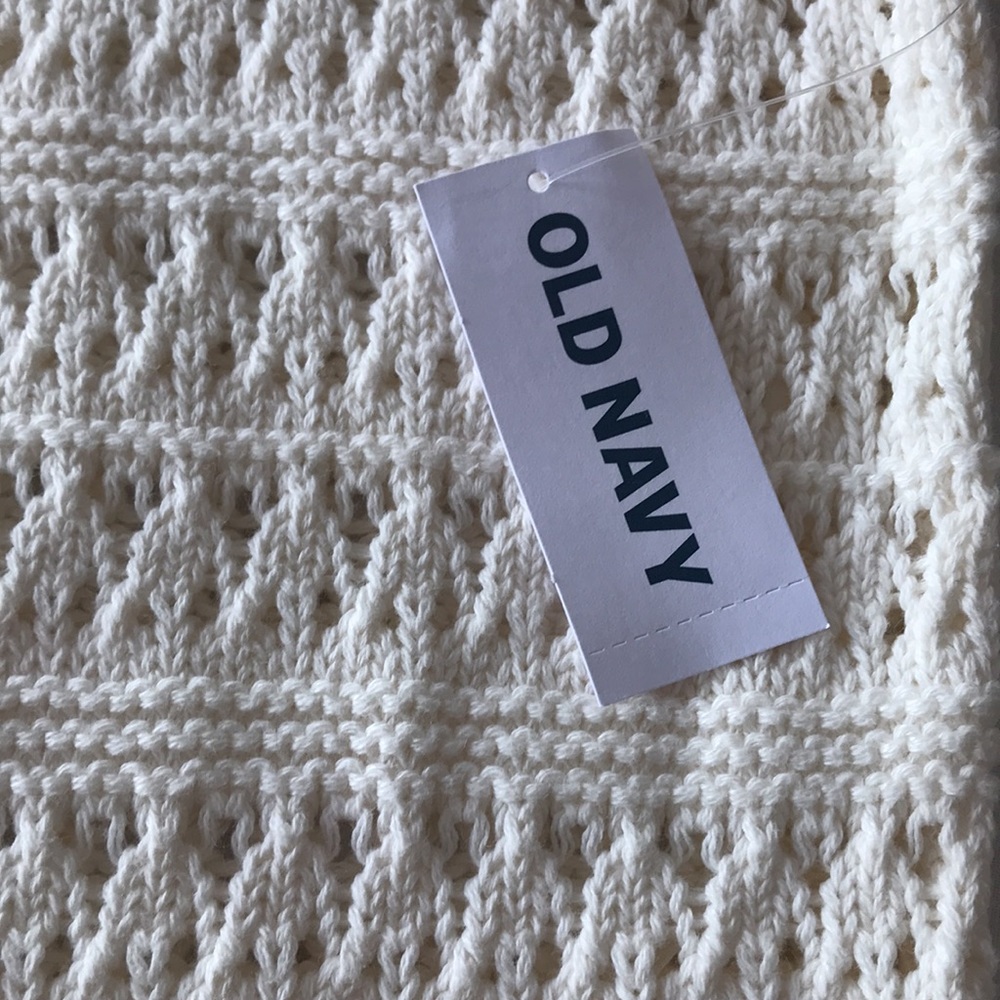 ✨Sold✨Old Navy Cream Knit Style Sleeveless Maxi Dress Size Extra Large New - Picture 7 of 10